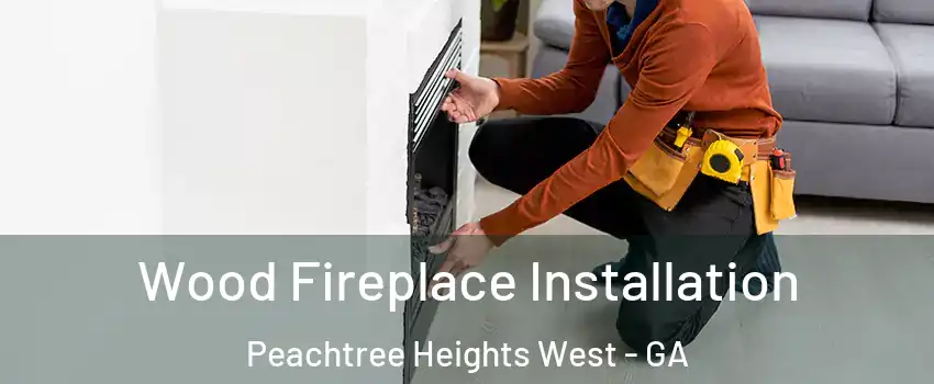 Wood Fireplace Installation Peachtree Heights West - GA