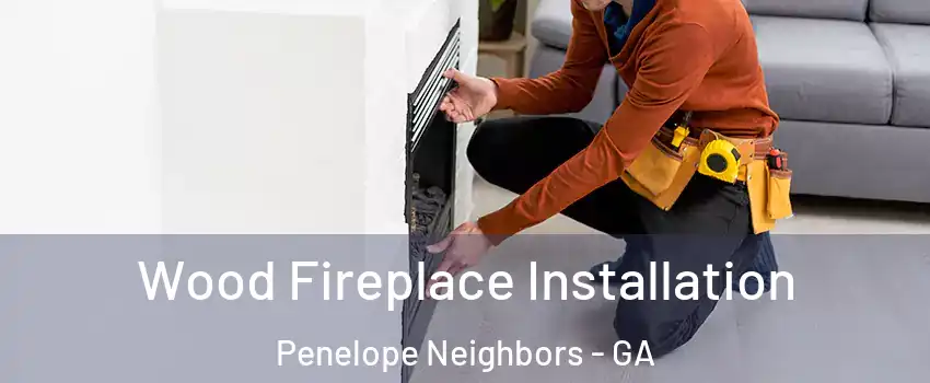 Wood Fireplace Installation Penelope Neighbors - GA