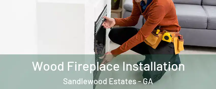 Wood Fireplace Installation Sandlewood Estates - GA