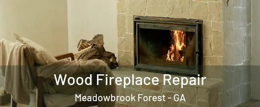 Wood Fireplace Repair Meadowbrook Forest - GA