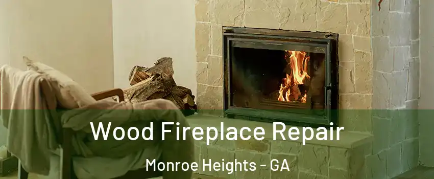 Wood Fireplace Repair Monroe Heights - GA