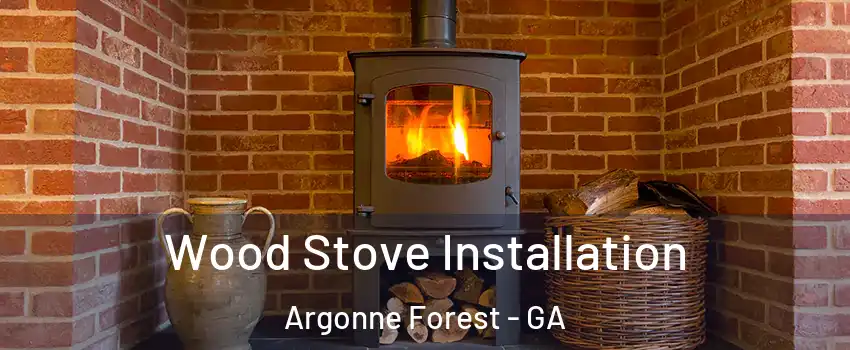 Wood Stove Installation Argonne Forest - GA