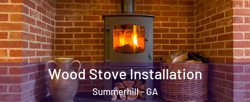 Wood Stove Installation Summerhill - GA